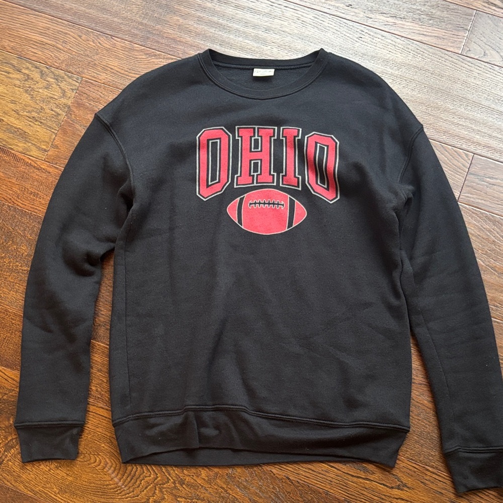 Black Ohio football sweatshirt